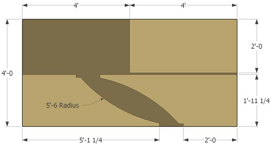 fingerboard halfpipe plans